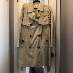 Madewell Abroad trench coat NWT